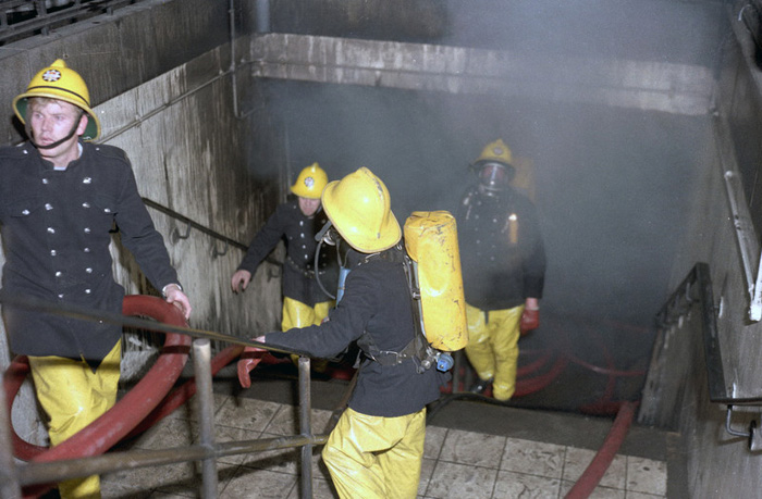 London Fire Brigade Kings Cross 30 years