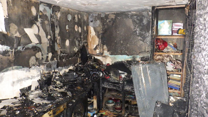 London fire brigade total recalls fire shepherds bush dire damage to property