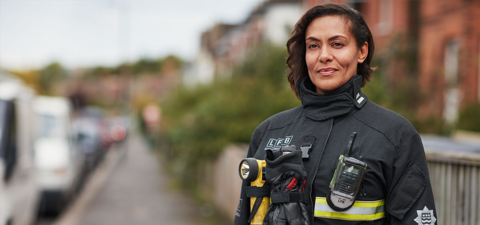 Female Firefighter 