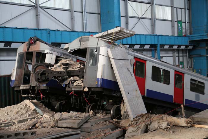 London underground emergency simulation 