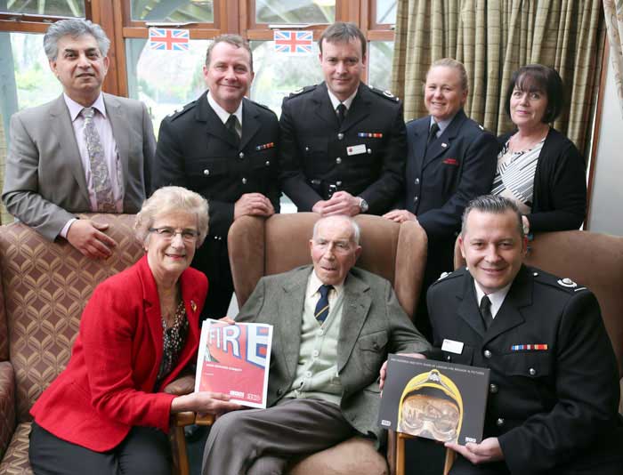 Veteran Firefighter honoured 