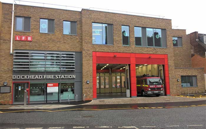 London Fire Brigade Dockhead Fire Station 