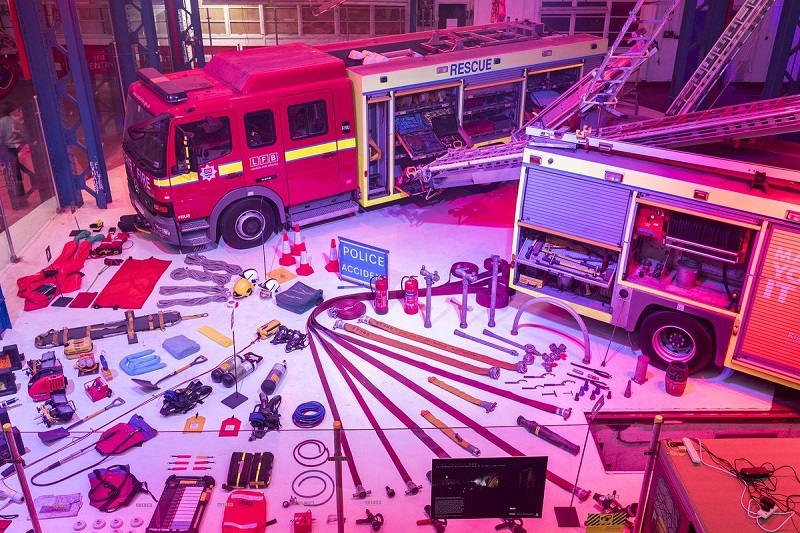 London Fire Brigade pop-up museum