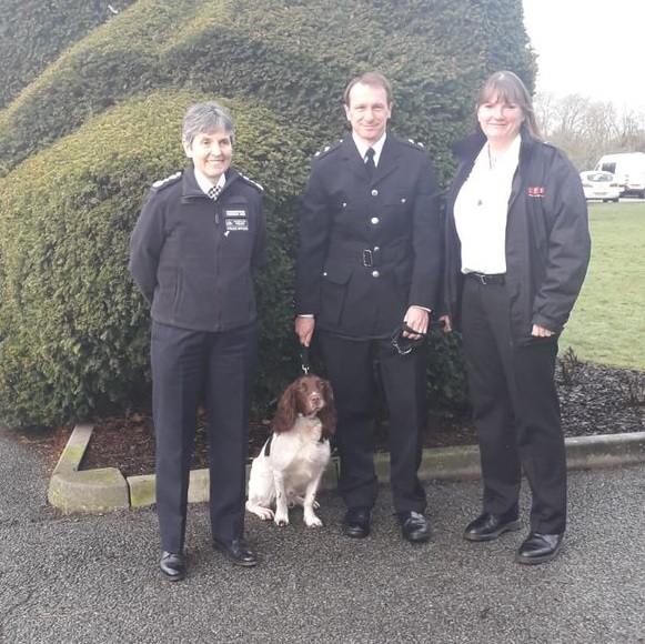 Commissioner Cressida Dick, Darren and Watson, and Dany Cotton.