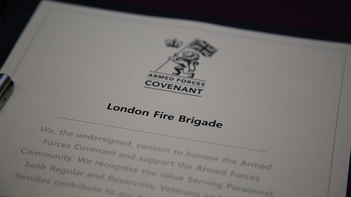 Armed Forces covenant document