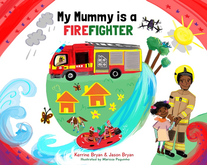 Cover of the new book My Mummy is a Firefighter