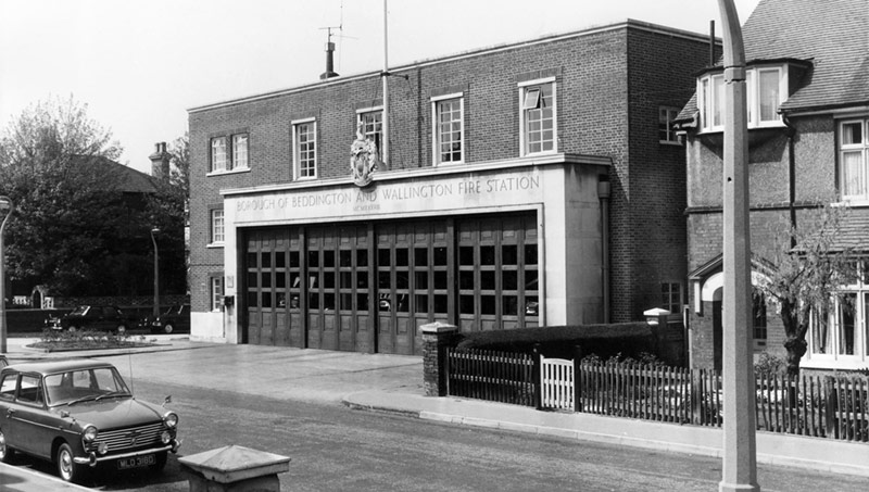 Wallington Fire Station c 1966