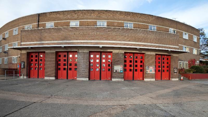 Heston Fire Station in around 2009.