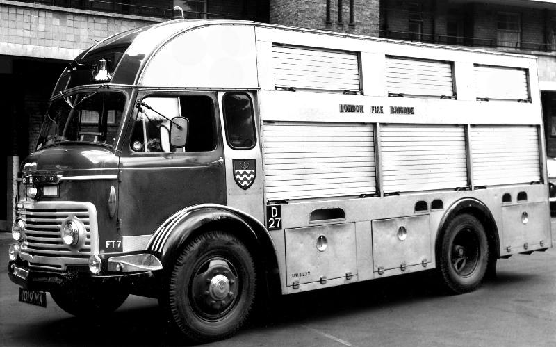 A London Fire Brigade foam tender.