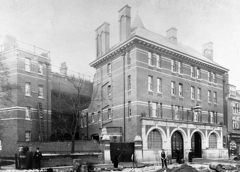 Lewisham Fire Station In Around 1900