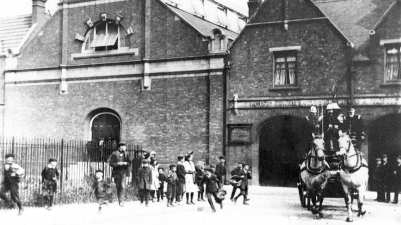 Barking Fire Station In Around 1900