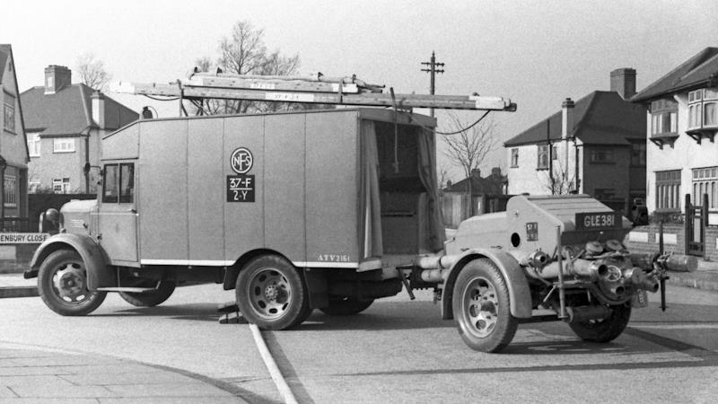 A Unit From The Substation At Lewisham Bridge School Elmira Street Attending A Training Exercise In The Local Area In Around 1944